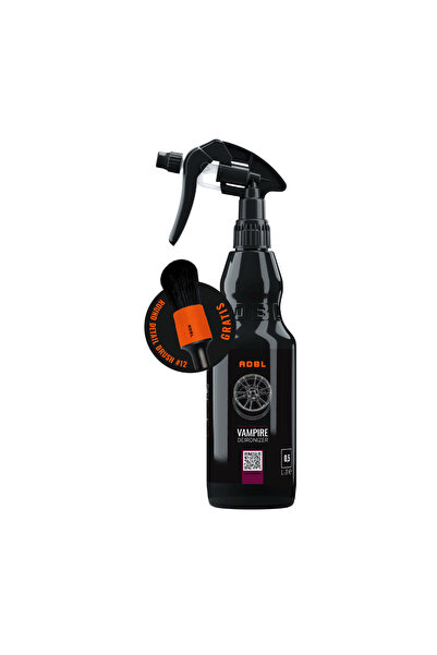ADBL Set Promo solutie decontaminare jante Vampire 500ml + Pensula detailing ...
