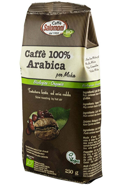 Salomoni Cafea bio 100% Arabica, 250g Cafe