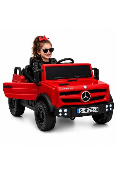 Mercedes Benz Masinuta electrica pentru copii Mercedes Unimog HM7588 6V4Ah Re...