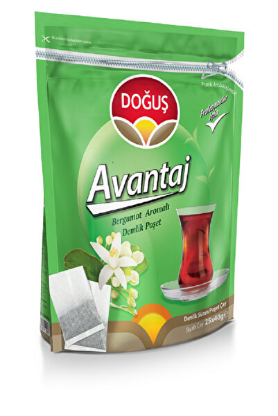 Doğuş Avantaj Demlik Poşet Bergamot'lu 25x40 Gr X 3 Adet Rize Cay Sepeti