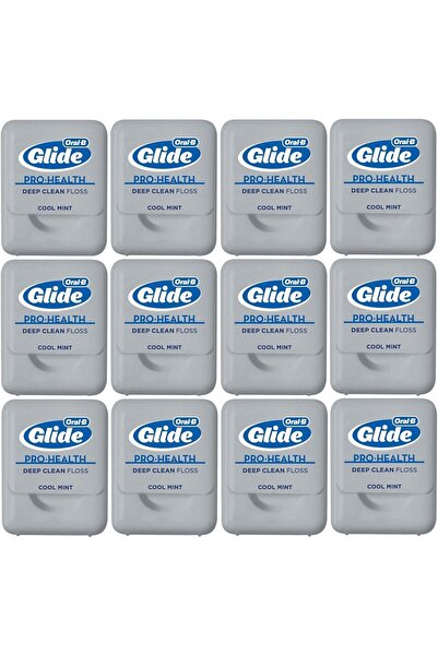Glide خيط تنظيف الأسنان بالنعناع العميق 40 متر (عبوة من 12 قطعة)