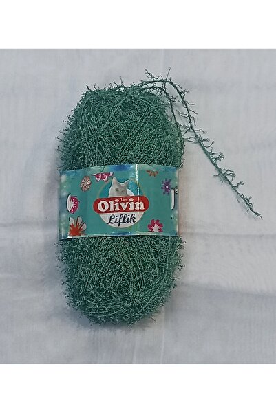 Olivin 3 adet sert banyo lif ipi duvar silme ipi bulaşık bezi ipi çağla yeşili