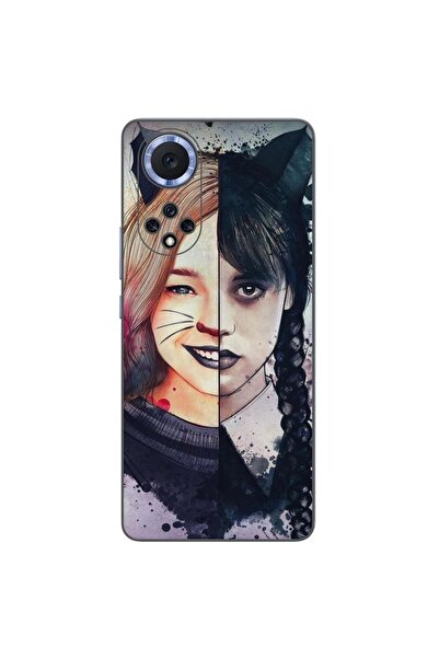 OEM Θήκη συμβατή με Huawei Nova 9, από σιλικόνη gel TPU, με σχέδιο Wednesday ...