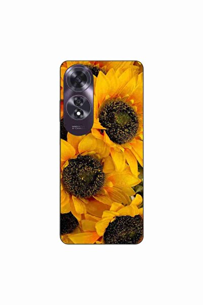 OEM Husa compatibila cu Oppo A60 4G Silicon Gel Tpu Model Floarea Soarelui