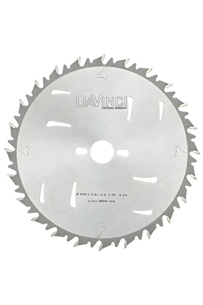 ALAVAN DaVinci 250x3,2x30mm 24 diş Ağaç ve Kereste Testeresi - Atlamalı | End...