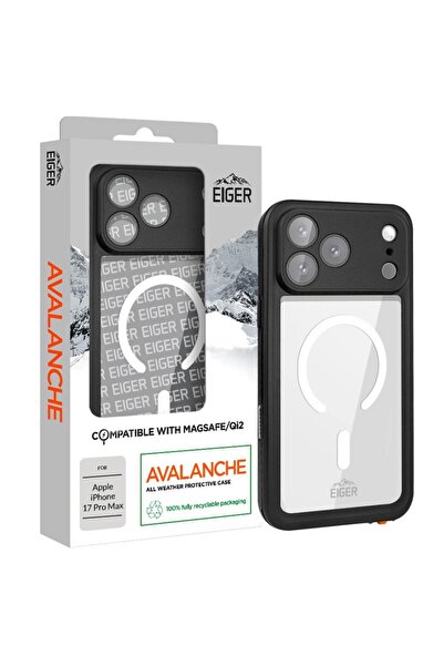 EIGER Avalanche Magsafe iPhone 17 Pro Max Black case