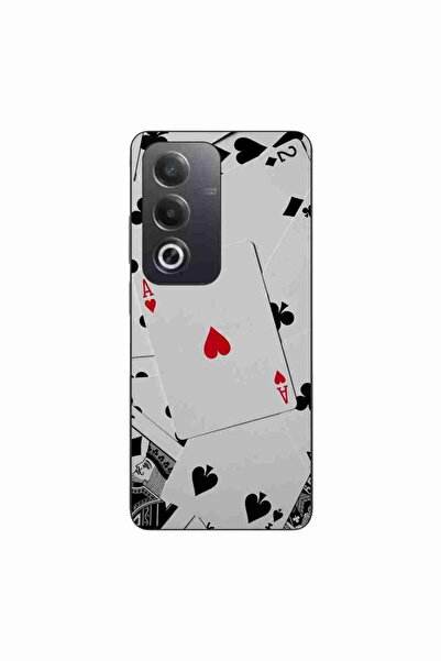 OEM Husa compatibila cu Oppo A80 Silicon Gel Tpu Model Carti Poker