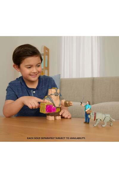 Mattel Games Figurină Minecraft, Modul Bătălie, Personajul Great Hog