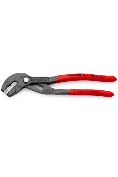 Knipex 85 51 180 A, Τσιμπίδα για σφιγκτήρες-κολάρα, 180mm