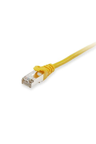 EQUIP Cablu patch Cat6A S/FTP 2xRJ45 0.15m galben LSZH pungă de plastic