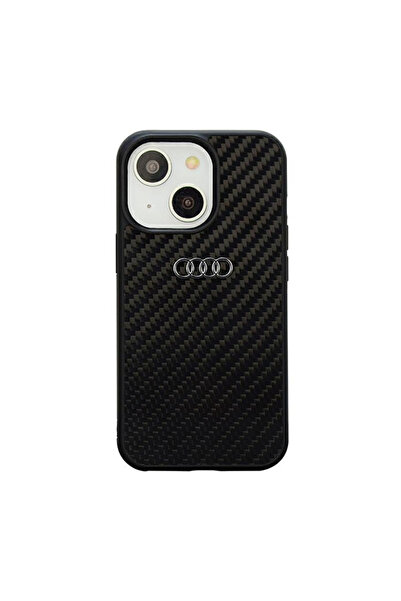 Audi Carcasă rigidă din fibră de carbon pentru iPhone 14 / 15 / 13 de 6.1 ", ...
