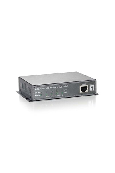 LEVEL ONE Switch PoE LevelOne 4xGE PoE/1xGE 65W negestionabil, din plastic