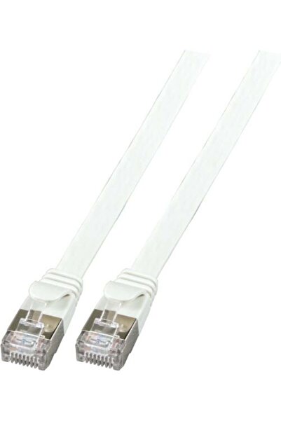 EFB Cablu patch plat RJ45 U/FTP Cat.6A PVC 5.00m gri