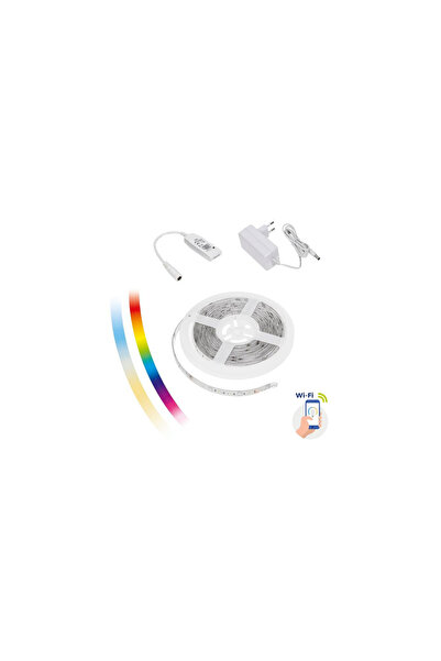 Spectrum Set bandă LED 17W/5m RGBW+CCT+DIM (rolă de 5m) în silicon + controle...