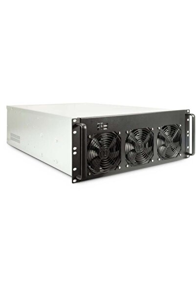 Inter-Tech Mining-Rack 4F28 4HE 6 x 120mm Ventilator 2x2.0 USB retail
