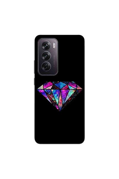 OEM Husa compatibila cu Oppo Reno12 Pro Silicon Gel Tpu Model Diamond Black