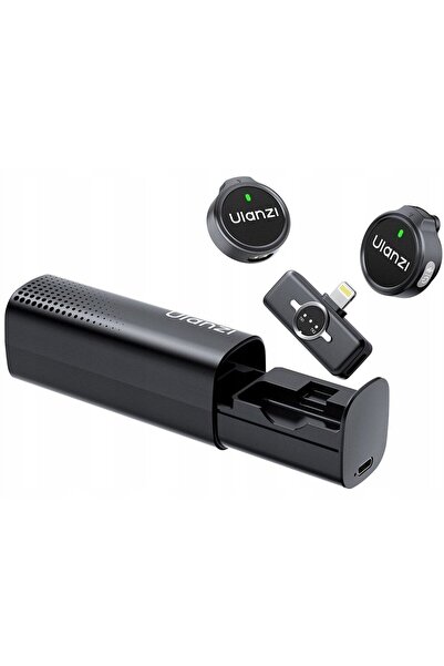 ulanzi Mikrofon A21 Lightning - 2 szt. czarne (A054)