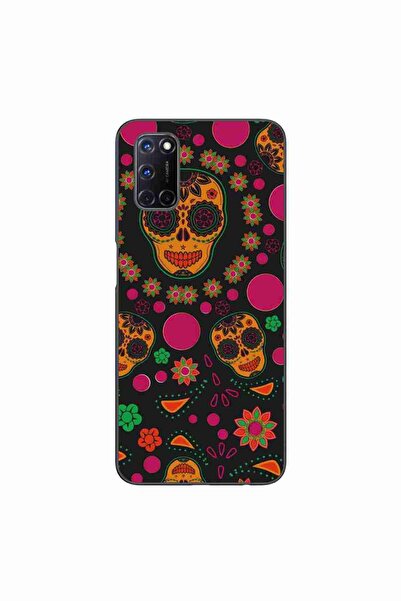 OEM Husa compatibila cu Oppo A72 Silicon Gel Tpu Model Halloween Floral Crane...