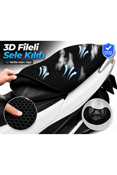 Vi Caro Husa scaun motocicletei Kuba Ege 100 Husa scaun cu plasa 3D Protectie...