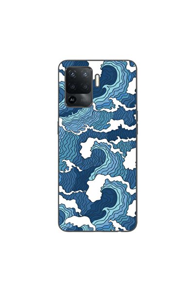 OEM Husa compatibila cu Oppo Reno5 Lite Silicon Gel Tpu Model Crazy Waves