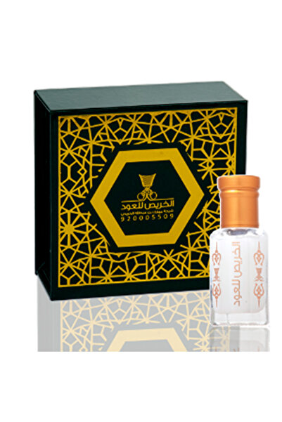 alkhurais زيت عطر المسك النقي الفاخر للجسم (تولة كاملة - 12 مل)