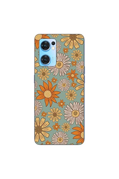 OEM Husa compatibila cu Oppo Reno7 5G Silicon Gel Tpu Model Vintage Meadow