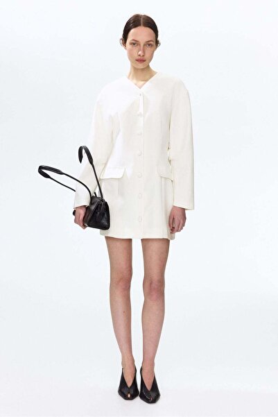 H&M V-neck blazer dress