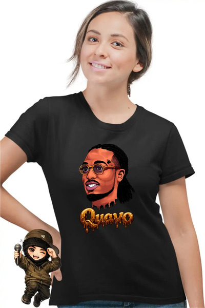 OEM Tricou Femei Quavo Party Rap Trap Vibe