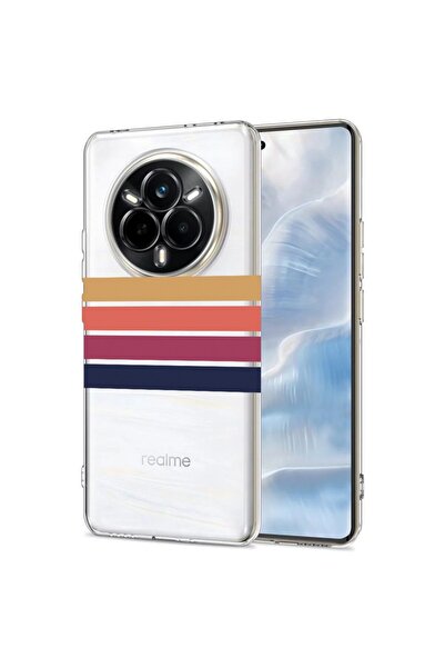 bestcase Husa pentru Realme 14 Pro 5G, BestCase¬Æ Clear Silicon 2MM, Retro Li...