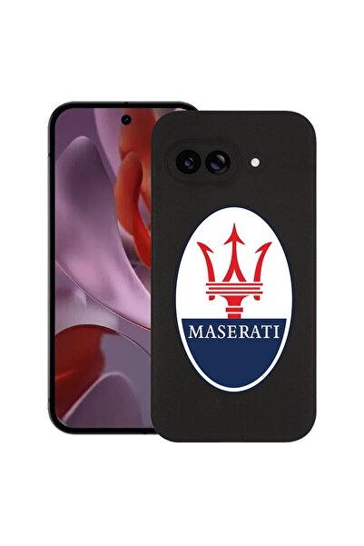 bestcase Калъф за Google Pixel 9a, Maserati, тънък силиконов 0.8 мм, удароуст...