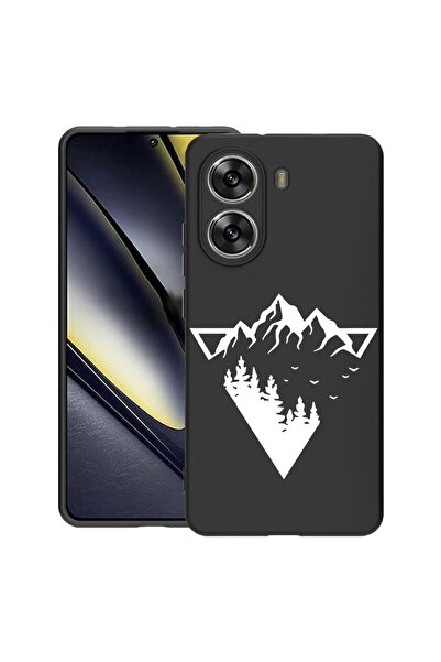 bestcase ¬Æ Husa pentru Poco X7 Pro 5G, Camping Forest, Slim Silicon 0.8MM, A...