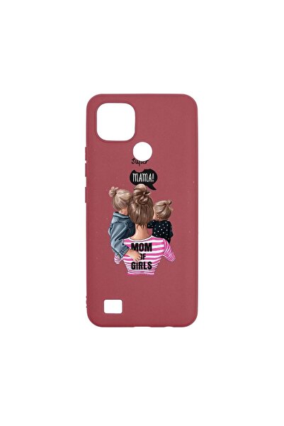 bestcase Husa Silicon, Compatibila Cu Realme C21, Super Mama, rezistenta la u...
