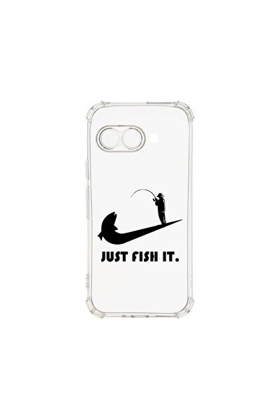 bestcase Калъф за Google Pixel 9a, BestCase® Anti Shock 1.5MM, Just Fish It, ...
