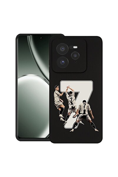 bestcase Калъф за Realme GT 7 Pro с дизайн на Роналдо, TPU матов ултра тънък,...