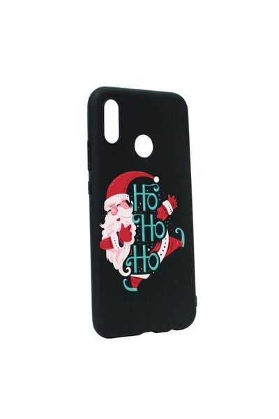 bestcase Husa Silicon Compatibila Cu Huawei P20 Lite, Ho Ho Ho Santa Claus, r...