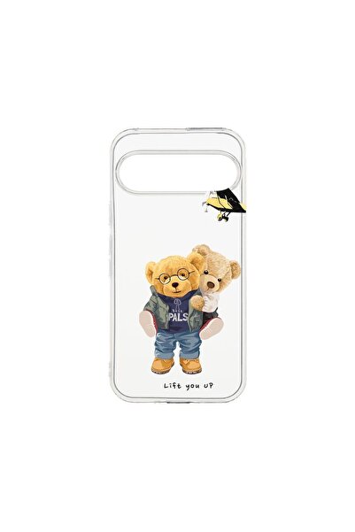 bestcase Husă transparentă din silicon de 2MM, compatibilă cu Google Pixel 9 ...