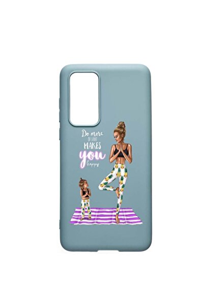 bestcase Husa Huawei P40, Girl Mom, rezistenta la uzura, anti-alunecare, din ...