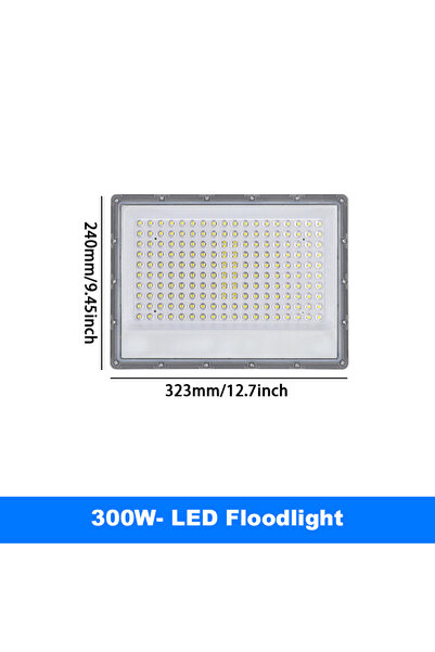 Choice كشاف LED خارجي أبيض بارد 300 واط 50 واط 100 واط 200 واط 300 واط 500 وا...
