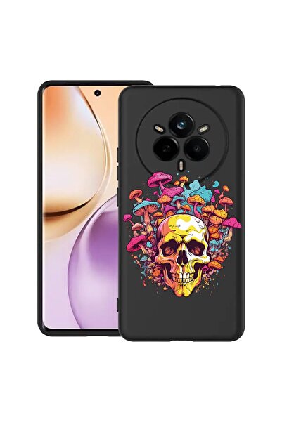 bestcase Husă pentru Realme 14 Pro Plus 5G, Culori de vis - Craniu și ciuperc...