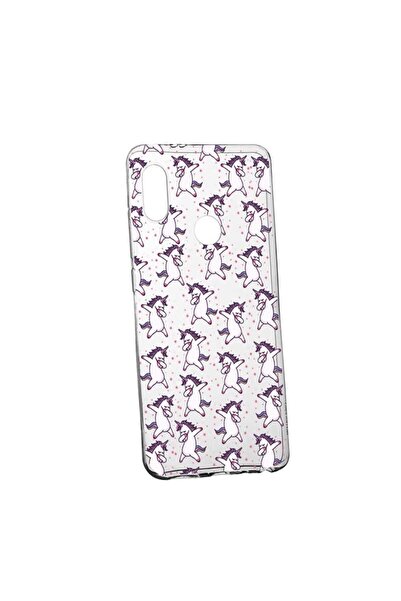 bestcase Husa Silicon, Transparent, Slim, Unicorn, Huawei P20 Lite