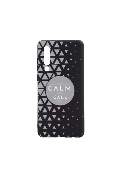 bestcase Husa Huawei P30, Keep Calm, rezistenta la uzura, anti-alunecare, din...