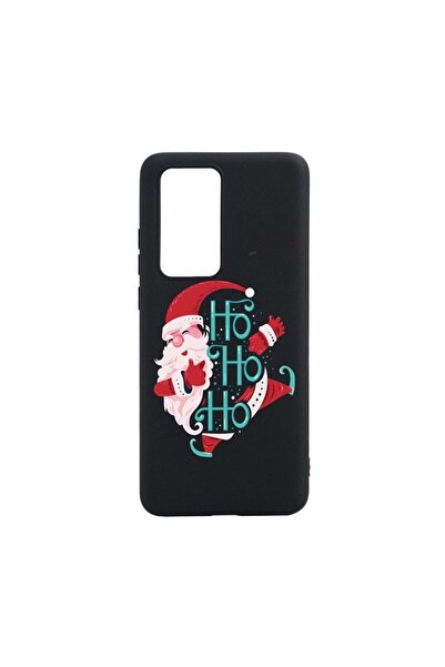 bestcase Husa Silicon Compatibila Cu Huawei P40, Ho Ho Ho Santa Claus, rezist...