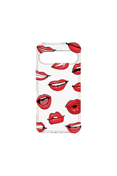 bestcase Husă Antișoc 1.5MM, Compatibilă cu Google Pixel 9 Pro, Model Lips - ...