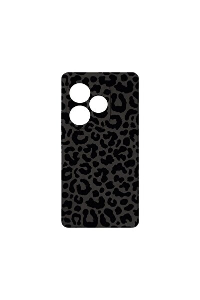 bestcase Θήκη Premium Σιλικόνης, Συμβατή με Realme GT 6, Λεοπάρ, Λεπτή 1.2mm,...
