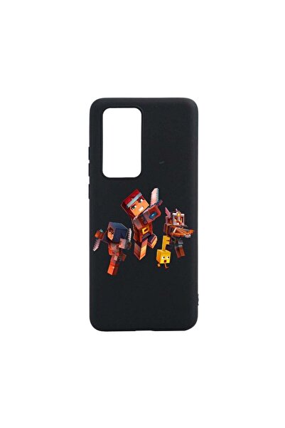 bestcase Husa Huawei P40, Minecraft, rezistenta la uzura, anti-alunecare, din...