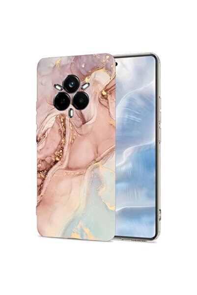 bestcase Husa pentru Realme 14 Pro 5G, BestCase¬Æ Clear Silicon 2MM, Rose Mar...