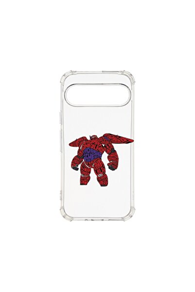 bestcase Husa Antișoc 1.5MM, Compatibilă cu Google Pixel 9 Pro, Calligraphy B...