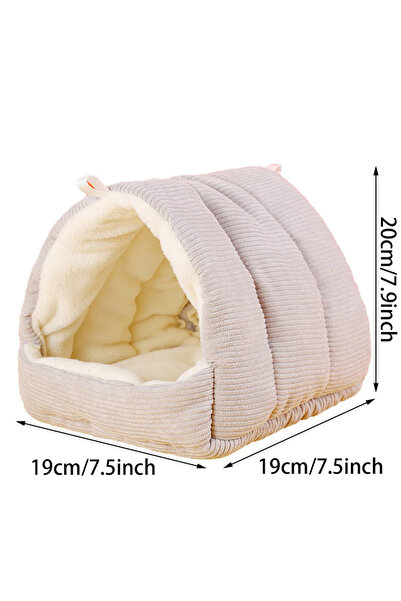 Choice5 M 19x19x20cm Light Grey Winter Warm Bird Cage Parrot Cotton Nest Parr...