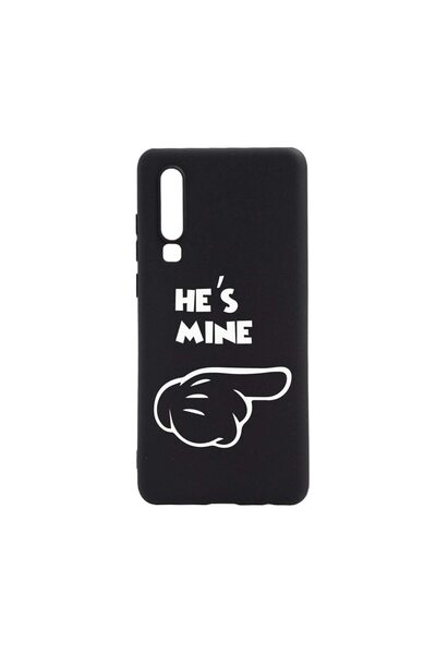 bestcase Husa Huawei P30, He's Mine, rezistenta la uzura, anti-alunecare, din...