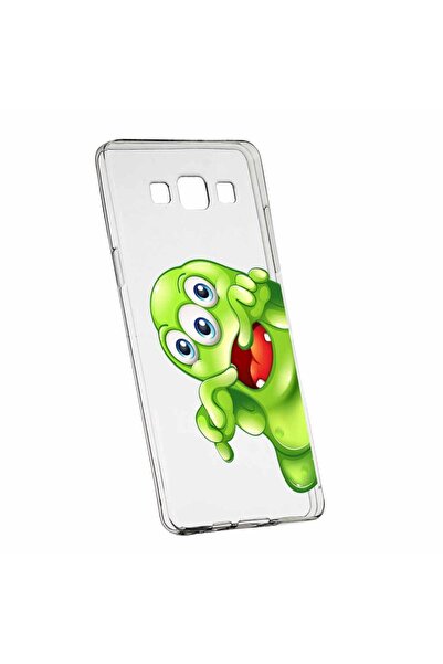 bestcase Husa Silicon, Transparent, Slim, Green Monster, Huawei MATE 10